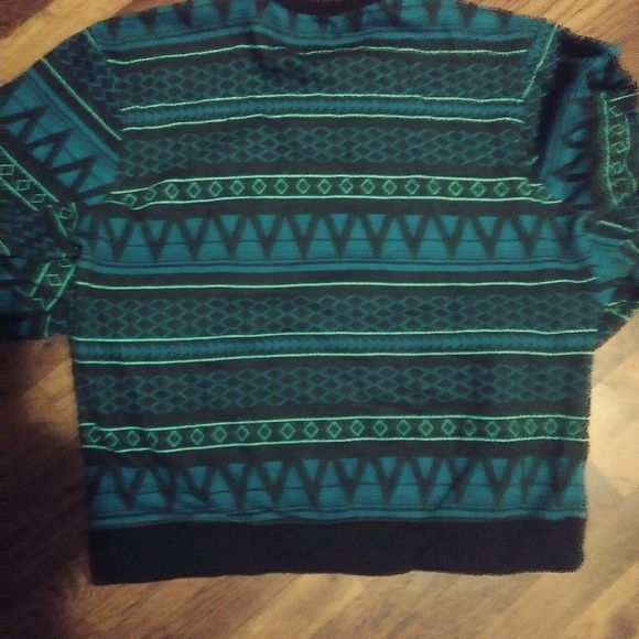 CARBON AZTEC POCKET CREW NECK - Picture 4 of 4